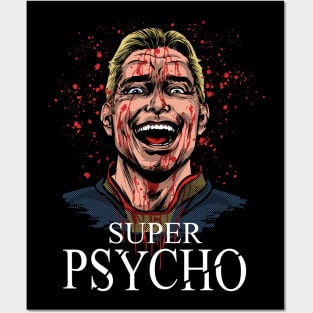 Super Psycho Posters and Art